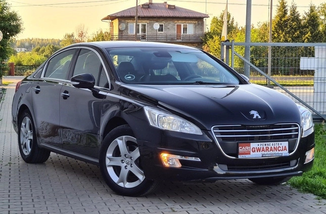 Peugeot 508 cena 29800 przebieg: 267000, rok produkcji 2011 z Sławno małe 704